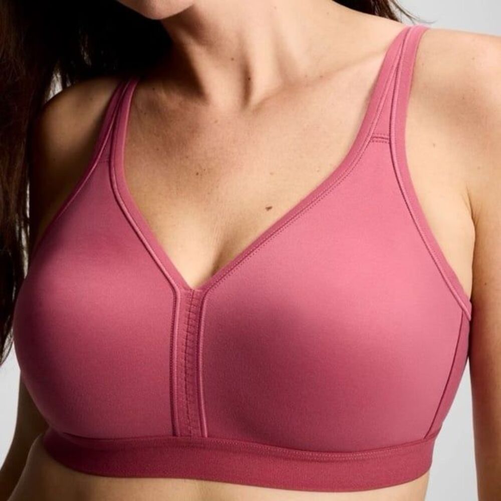 Soma Embraceable Wireless Unlined Full Coverage Bra Clay Rose Plus Size 44D NWT - Picture 11 of 11